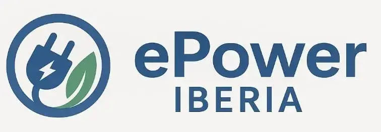 Logo ePower Iberia, empresa española especializada en instalaciones de puntos de recarga para vehículos eléctricos.